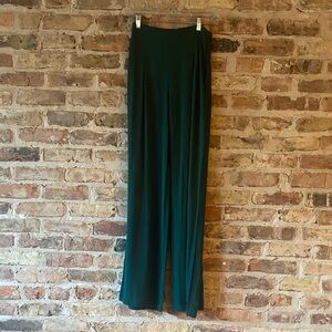 Reformation Dark Green Trousers